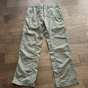 Royal Robbins Pants Hiking Lightweight Nylon Mens Size 34 X 32
